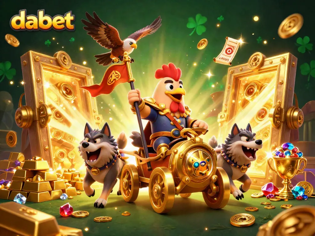 Engage in thrilling gameplay at dabet with vibrant casino elements and exciting characters.