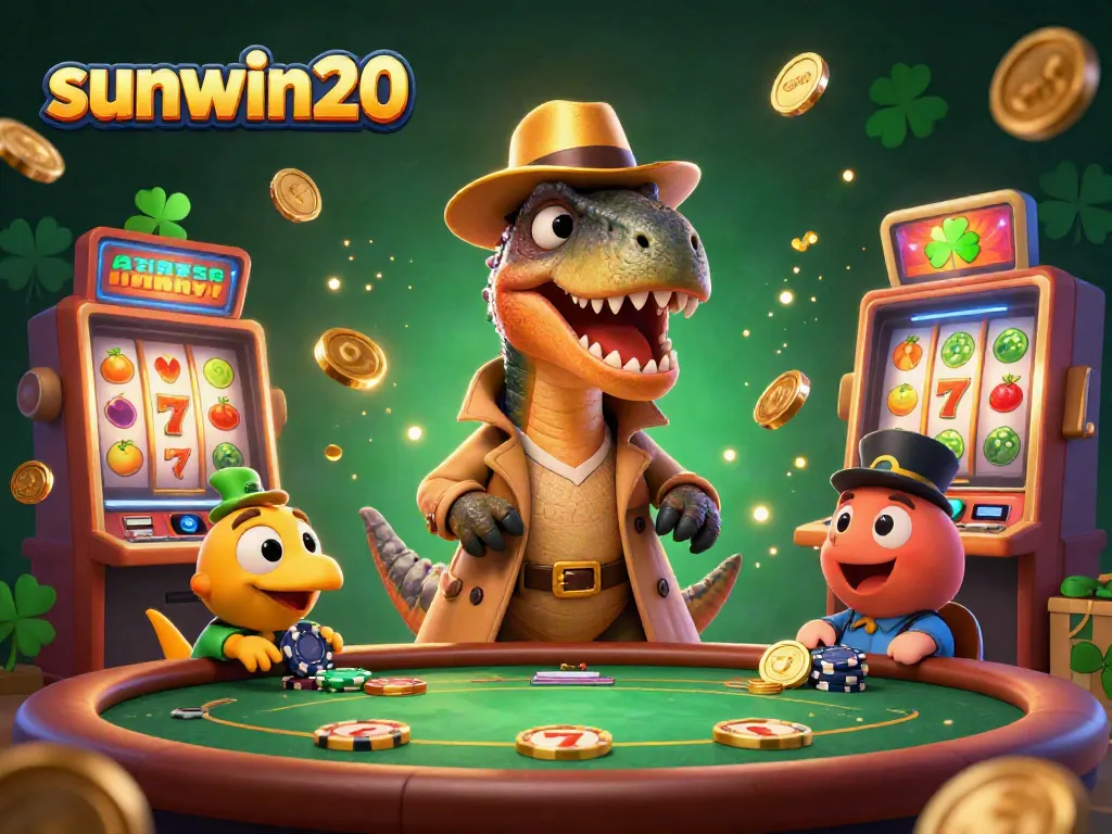 Experience thrilling action at sunwin20 with a velociraptor card counter and dynamic slot machines.