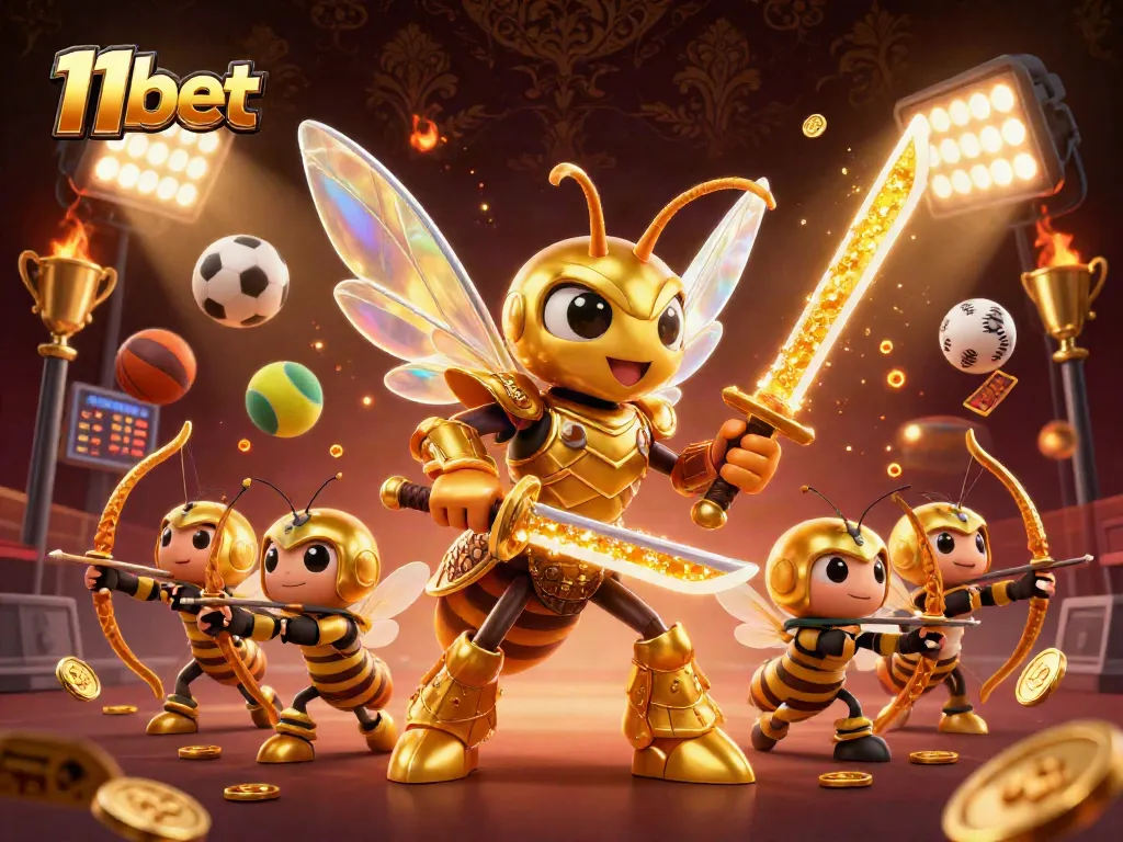 Experience thrilling action at 11bet with dynamic sports betting elements and 3D characters