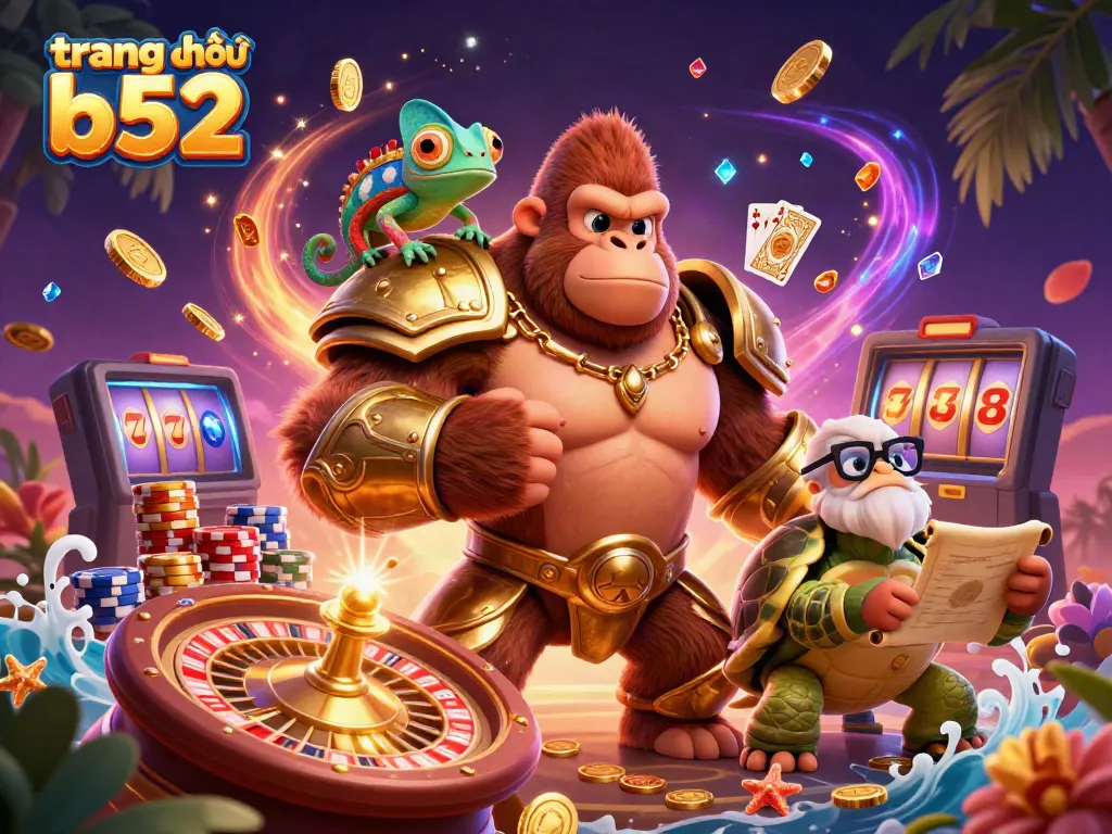 Experience the exciting world of trang chủ b52 with vibrant casino themes and dynamic gaming elements.