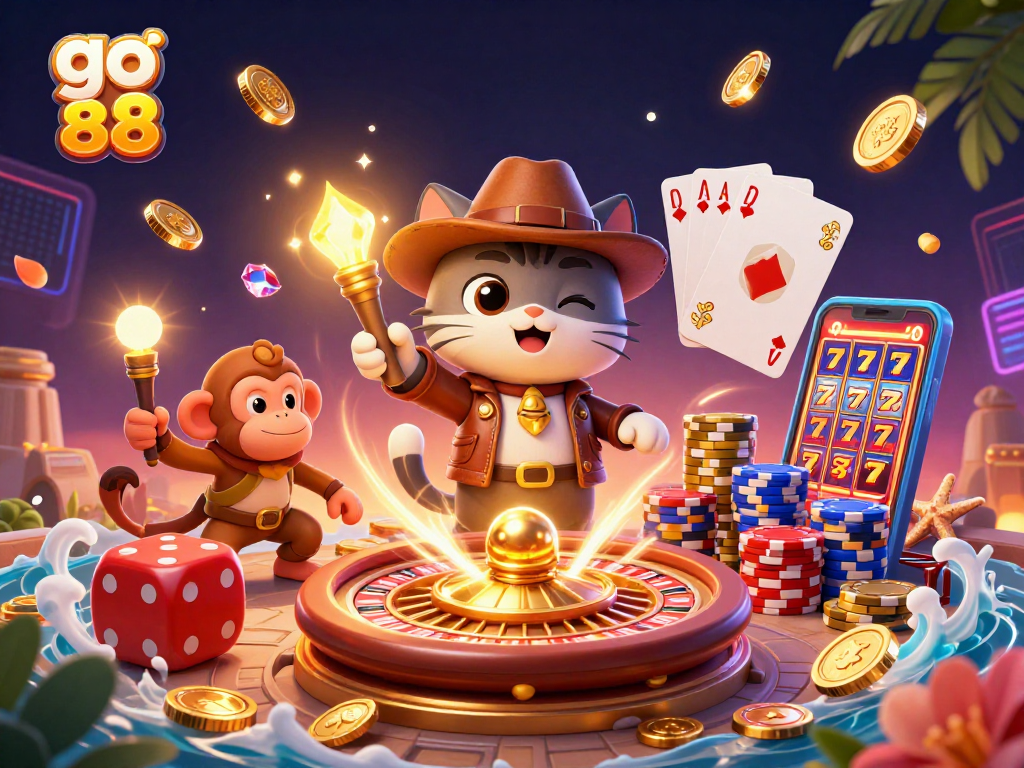 Experience thrilling rewards at go 88 with vibrant casino treasures and dynamic gaming action.