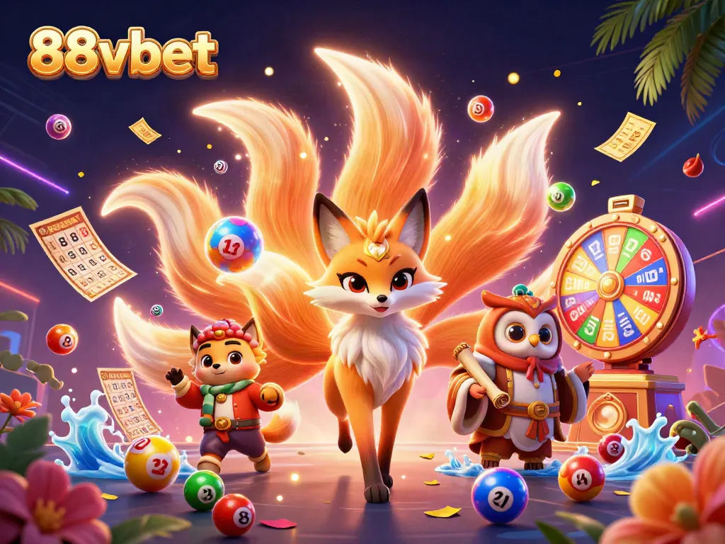 Play exciting games at 88vbet with vibrant casino elements and a mystical atmosphere.