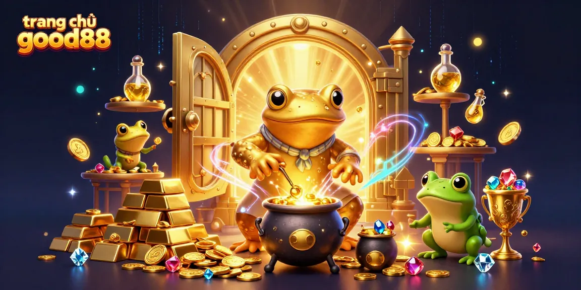 Experience the vibrant world of trang chủ good88 with gold coins and dynamic casino elements.