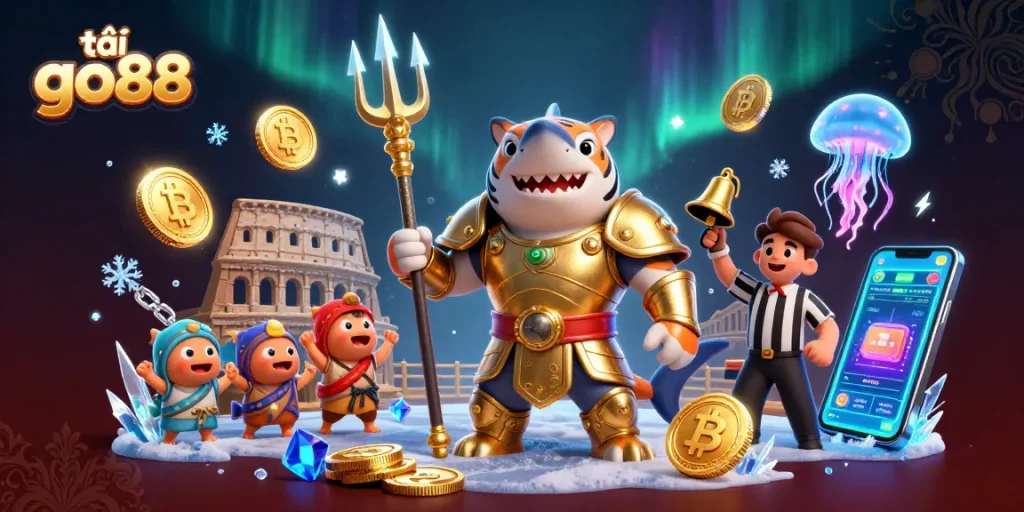 Experience thrilling gameplay with tải go88 featuring a vibrant underwater gambling world.