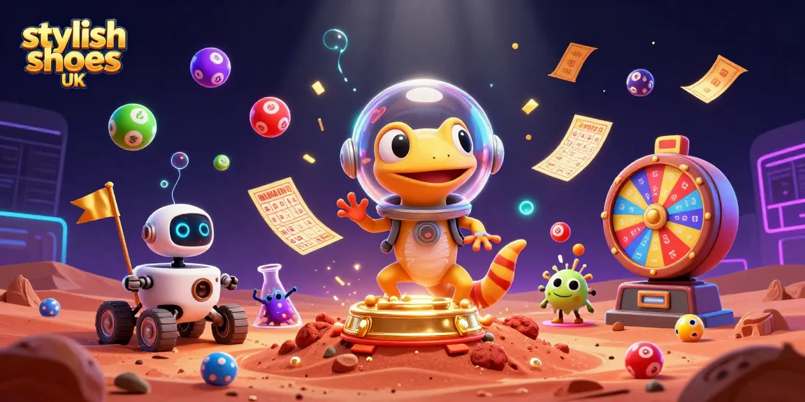 Engage with stylish shoes UK while enjoying dynamic gambling in a vibrant Martian casino scene