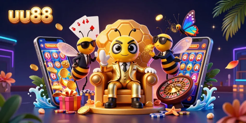 Experience thrilling slots and jackpots at uu88 casino with vibrant visuals and dynamic action.