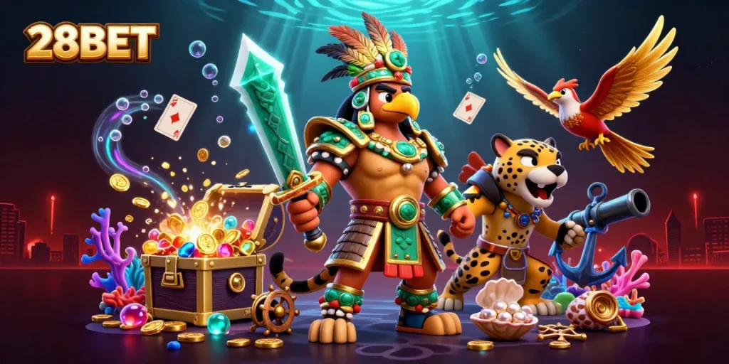 Engage with thrilling gaming moments at 28BET featuring dazzling slots and vibrant casino elements.